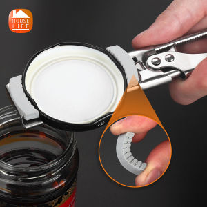 Nhà Cuộc Sống Có thể điều chỉnh đa chức năng chống trượt cái mở nắp chai thép không gỉ nắp tắt dụng cụ mở bình tiết kiệm lao động vít Đồ khui hộp cho dụng cụ nhà bếp