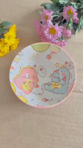 Chén sứ Bát Ăn Dặm Bát Gốm Sứ Hình Thú Ngộ Ngĩnh Cho Bé 350ML