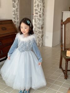 Asha Princess Dress for Girls Birthday Performance