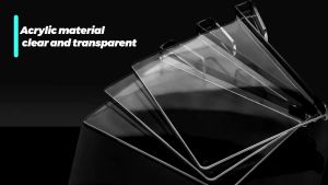 4/6-piece set of closet shelves acrylic shelves dividers and closet cabinet storage racks