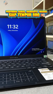 PERFORMA STABIL SETIAP HARI ASUS VIVOBOOK X1404VA-NK469 CORE i7-1355U RAM 16GB SSD 1TB UHD Graphics 14.0" FHD Asus Numpad FREE INSTAL WINDS & OFFICE