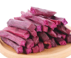 Purple Potato Dried Purple Potato Crispy Fruit at Vegetable Crispy 500g    紫薯干