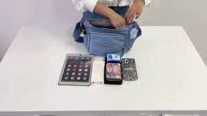 (GC-101) กระเป๋าสะพายข้าง พาดลำตัว ชิ้นงานผ้าไนล่อนกันน้ำ สีสวย งานเย็บเนี๊ยบ สายกระเป๋าปรับระดับได้ แข็งแรง อายุการใช้งานยาวนาน