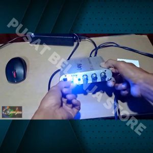 BERGARANSI CLAITE Ampli Amplifier mini full bass mobil 12v HiFi Stereo Treble Booster ST 838