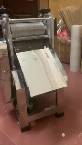 Máy lạng bì heo/ bì lợn/ da heo chạy điện