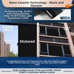 OME | Heat Insulation One-Way Privacy Anti-Peep Sun Protection Film