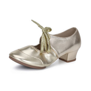 Sepatu hak Sepatu Dansa Latin wanita Sepatu dance wanita 4cm Sepatu Wanita sepatu dans Sepatu Heel sepatu hils