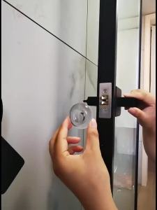 Đệm silicone trong suốt chống va đập cửa silicone mềm mại lót dán tường-ALLIN