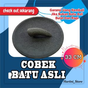 Cobek Batu Asli 33cm