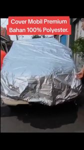 Cover Sarung Mobil PANTHER LAMA Premium Bahan 100% Polyester Anti Luntur aman Untuk Mobil Putih