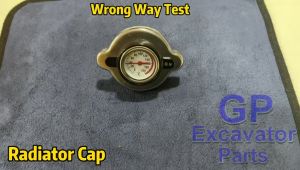 For Hydraulic Excavator Water Radiator Cap With Temperature Meter