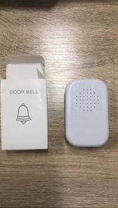 Wired Door Bell 12V DC Wired Voice-Enhanced Doorbell - Secure Access Control Entry Chime System