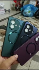 Case Vivo Iqoo Z9 / Z9X Silikon Magsave Magnetic Wireless Charger Gradiasi Soft Casing Handphone