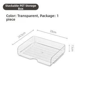 Document Storage Drawer Organizer 4 Paper Boxes