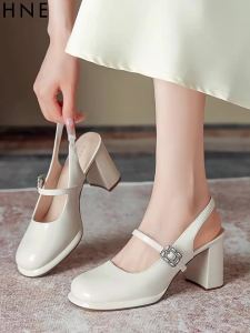 Daphne | Giày Gót Cao Kiểu Pháp Chống Thấm Nước Thời Trang