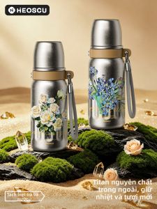 HEOSCU | Pure Titanium Thermal Tea-water Separation Cup
