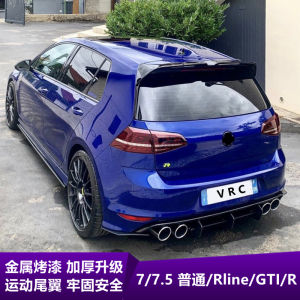 เหมาะสำหรับกอล์ฟ7หาง/7.5ดัดแปลงด้านบนปีกไม่ต้องเจาะรู rlin/gti กีฬาหางปีกติดตั้งแบบไม่สูญเสีย