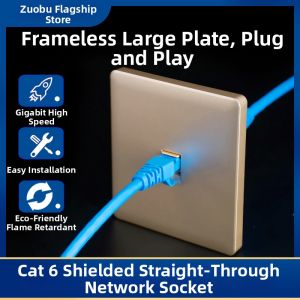ZUOBO | Gigabit Cat6 Panel 86-type