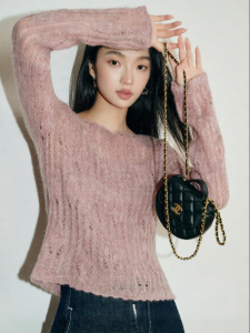 SUSHE | Slimming Design Elegant Knitted Top