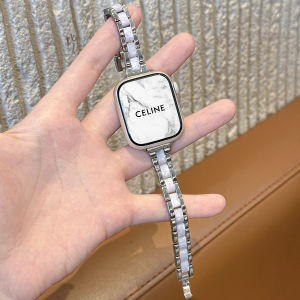 l inevek | Elegant Womens Resin and Stainless Steel Watch Band
