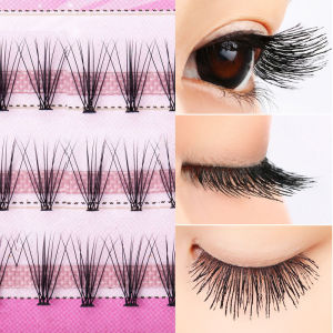 IVY 60 Clusters/box Cluster 9 10 11 12 14mm eyelashes thick Individual False Eyelash extension Eyelashes False Eye Lashes