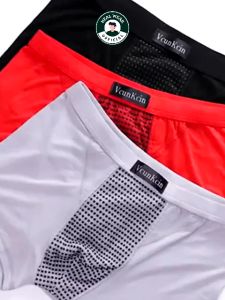 ( BAYAR DI RUMAH ) Vacunkcin Celana Dalam Boxer Magnetic Teraphy Kesehatan Vitalitas 48 magnet
