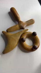 Dụng Cụ Bấm Huyệt - Chữ Thập Gỗ Thái - Dụng Cụ Diện chẩn