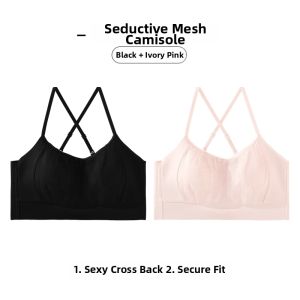 Anti-Exposure Beautiful Back Bra Padded Camisole