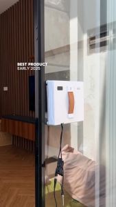 [ Ready Stock ] Airbot W2 | Automatic Window Robot Cleaner | 8000Pa Suction Power Anti-Fall Protection Auto Water Spray Edge Cleaning