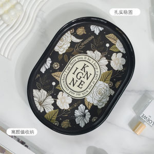 Elegant Thickened High-End Meltamine Tea Tray Resistant to High Temperatures And Durability Premium Home Use Ornament