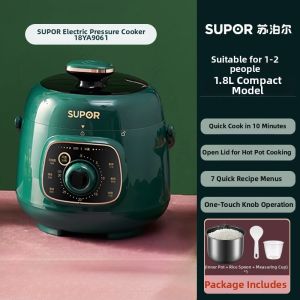 Supor | Titanium Zero-Coating Automatic Multi-Function Mini Electric Pressure Cooker