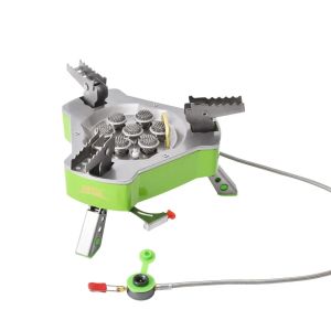 BRS | BRS-71A-1 10500W Bếp Gas 7 Đầu Đốt Di Động Công Suất Cao Butan Ngoài Trời Lò Nung Dành Cho Đi Bộ Đường Dài Nấu Ăn Dã Ngoại BBQ Thép Không Gỉ
