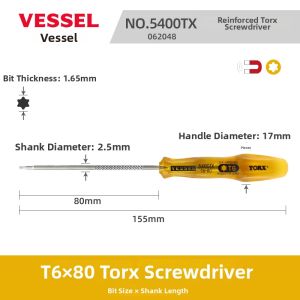 Vessel | Hex Star Security Screwdriver