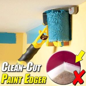 [Ready to ship] Clean-Cut Paint Edger Roller Brush Safe Tool for Home Room Wall Ceiling Profesional Wall Paint Roller Set