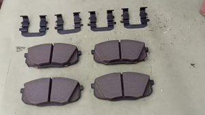 58101J9A00 BRAKE PAD FRONT (W/HOLES) for HYUNDAI KONA19 [MOBIS ORIGINAL] Part #58101-J9A00