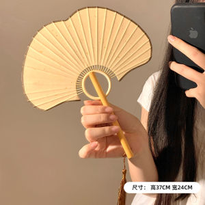 Quạt Hoa Phong Cách Cổ Điển Bằng Giấy Xuan Nhỏ Cho Nữ Mùa Hè Phong Cách Trung Hoa Mới Khiêu Vũ Quạt Lá Lê Cầm Tay Thanh Lịch