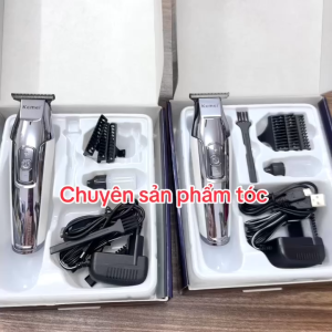 Kemei Tông đơ chấn viền KEMEI 5027 mài chuốt - Tông đơ cạo viền cao cấp động cơ Turbo 4 mức tốc độ màn hình LCD pin lithium 1800mAh thiết kế hiện đại phù hợp tạo mẫu tóc