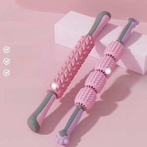 Muscle Relaxation Roller Spiked Club Roller Leg Massage Machine Leg Slimmer Fitness Foam Roller Equipment Fascia Rod