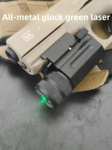 Glock Tactical Lower Hanging Green Laser Sight Real CS Battle Outdoor Laser Indicator P1 Appearance Restoration