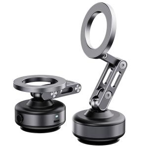 MAVE | Vacuum Suction Multi-functional Phone Stand Rotating Foldable Magnetic Metal