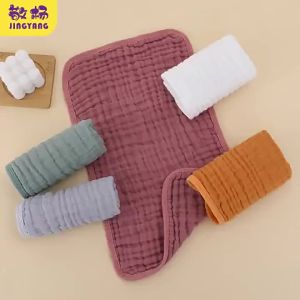 1-3PCS Large Muslin Burp Cloths Hand Washcloths for Baby Extra Absorbent and Soft Boy&Girl Milk Spit Up Rag for Newborn Registry