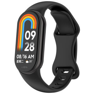 Silicone Strap for Xiaomi Mi Band 10 9 8 Sport Rubber Bracelet Wristband Xiaomi Smart Band 8 9 10 Accessories NFC Sport Rubber Bracelet Wristband
