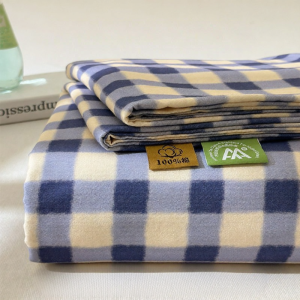 Kiss Dear | 100% Cotton Flannel Thick Bed Sheet