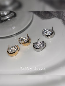 ต่างหูเงินแท้สไตล์ฝรั่งเศสสำหรับผู้หญิง ดีไซน์ทันสมัย หรูหรา เครื่องประดับแฟชั่น ต่างหูสไตล์ฝรั่งเศสแบบใหม่ 2025