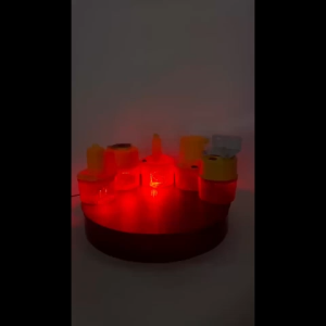 Solar Flashing Warning Light - Ideal for Roadblocks Construction Boats & Obstacles
