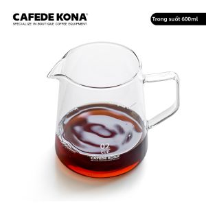 CAFEDE KONA | Bình Pha Cà Phê Thủy Tinh Chống Nhiệt