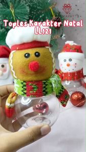 Toples Karakter Natal - Toples Candy Edisi Christmas LL121