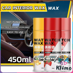 Klimo Car Interior Stain Eliminator Auto Care Inner Wax Seat Polish Dashboard Cleaner