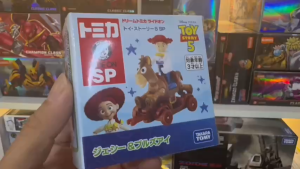 Mô Hình Xe Ngựa Bullseye Cực Ngầu Kèm Jessie - Dream Tomica Ride On SP!