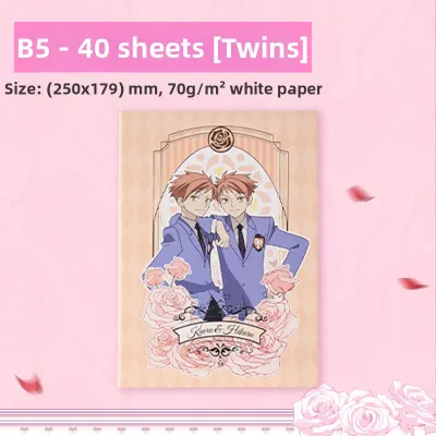 deli | Anime Inspired Notebook for College Students Simple and Cute Thick INS Style